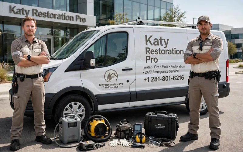 Katy Restoration Pro water damage restoration crew in Katy TX